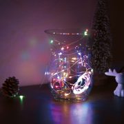   Karácsonyi LED fényfüzér - 5 m - 50 LED - multicolor - 3 x AA