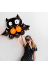 Halloween lufi - denevér - 10 db / csomag