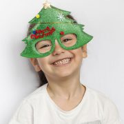 Party szemüveg Karácsonyfa mintával