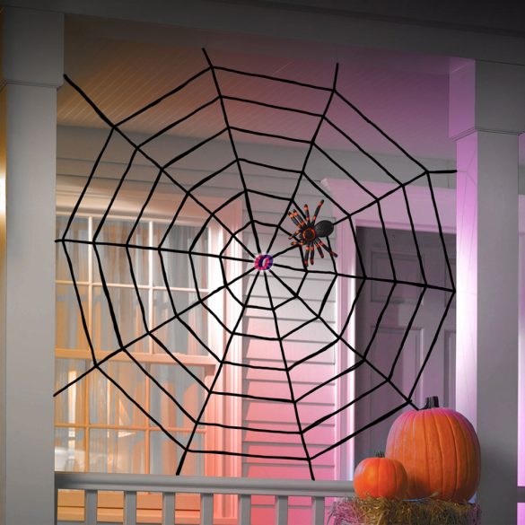 XXL Pókháló 200 cm átmérő halloween kellék