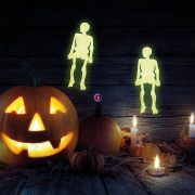   Halloween világtó csontváz 10 db/szett foszforeszkáló Halloweeni kellék