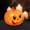 Halloweeni LED Töklámpás mozgásérzékelővel, nevető hangeffektel