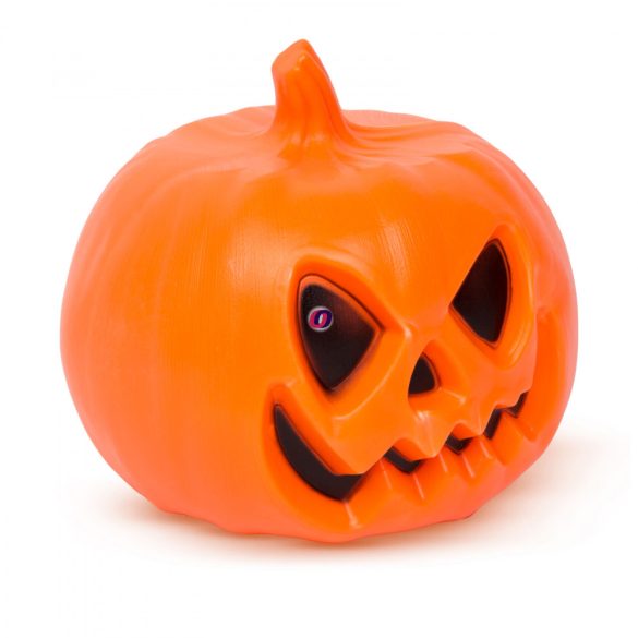 Halloweeni LED Töklámpás mozgásérzékelővel, nevető hangeffektel