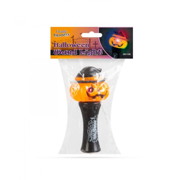 Halloween LED lámpa tök színváltó, elemes