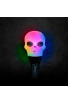 Halloween LED lámpa koponyás színváltó, elemes