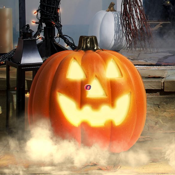 Halloweeni LED Tök lámpás 32cm