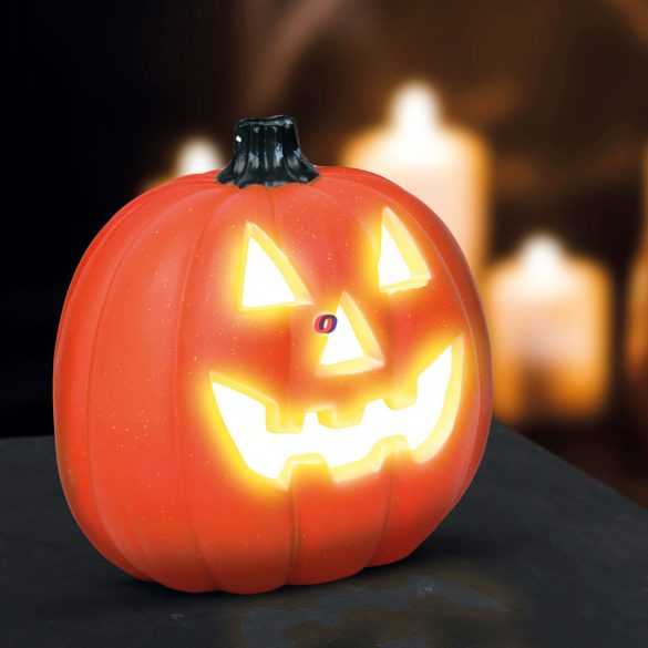 Halloweeni LED Tök lámpás 32cm