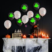 Prémium Halloween lufi szett - fluoreszkáló 6 db-os szett