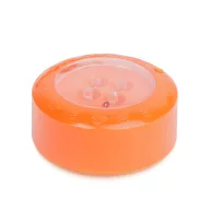   Dekor világítás halloweeni tökhöz - 4 színű LED - 2 x AAA - narancs - 77 x 35 mm
