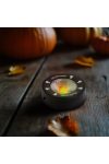 Dekor világítás halloweeni tökhöz - 3 LED - 3 x AAA - fekete szellem