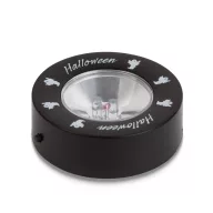   Dekor világítás halloweeni tökhöz - 3 LED - 3 x AAA - fekete szellem