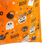   Halloween-i ajándéktáska szett - 27 x 31 cm - narancssárga - 2 db / csomag