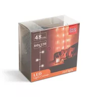 Halloween fényfüggöny 48 led 60x120 cm elemes