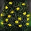 Napelemes fényfüzér méhecske - 2,4 m - 25 LED - melegfehér