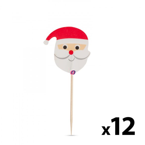 Falatka pálcika mikulás 8,5 cm - 12 db / csomag