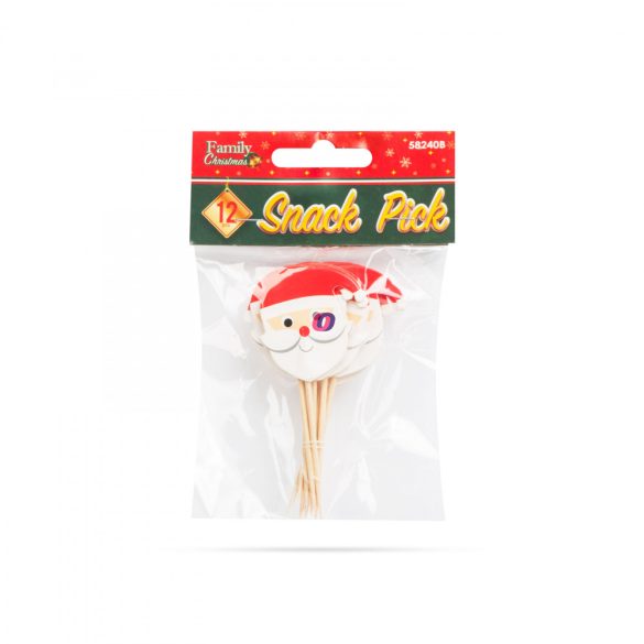 Falatka pálcika mikulás 8,5 cm - 12 db / csomag
