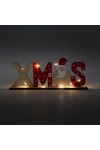 LED-es karácsonyi polcdísz Xmas manós 22 x 3,5 x 8,5 cm