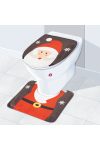 Karácsonyi WC ülőke huzat dekor Télapó 2 részes