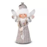 Dekorációs baba - angyalka - 30 cm - 4 féle