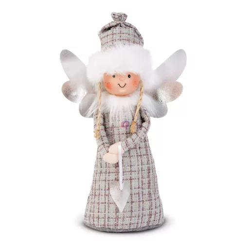 Dekorációs baba - angyalka - 30 cm - 4 féle