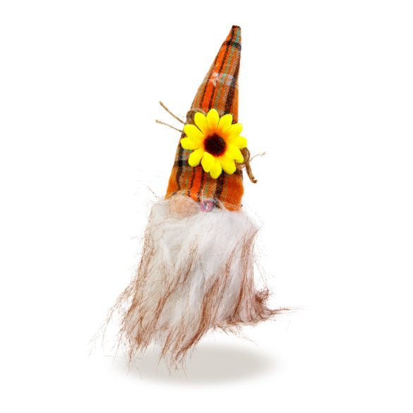 Skandináv manó napraforgós, napos 18cm