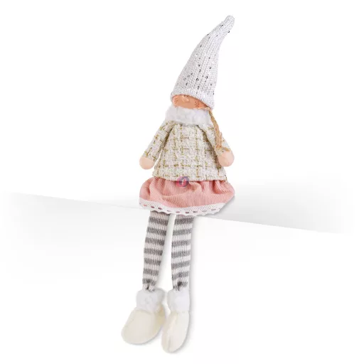 Baba dekoráció - lábbal - 46 cm - 2 féle