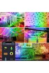Smart fényfűzér5m RGB LED 16 millió szín, Bluetooth, USB