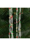 Karácsonyi organza girland 2,7 m 10 mm többszínű