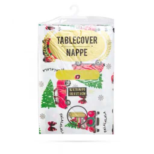 Karácsonyi asztalterítő flannel 132 x 178 cm