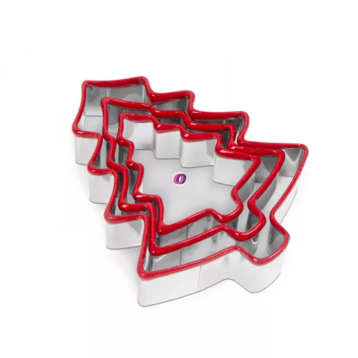 Sütikiszúró forma szett Karácsonyfa 3 db-os