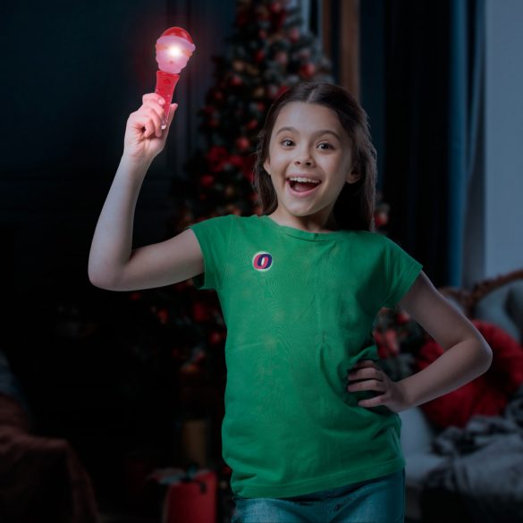 Karácsonyi LED lámpa színes LED-es 13,5 cm 3 féle