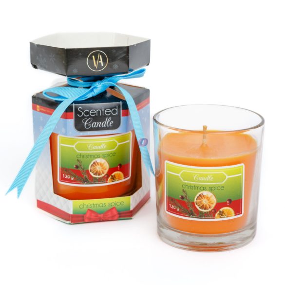 Prémium Illatgyertya - "karácsonyi fűszer" - 120 g