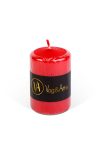Adventi Gyertya - piros, illatmentes - 130 g - 1db
