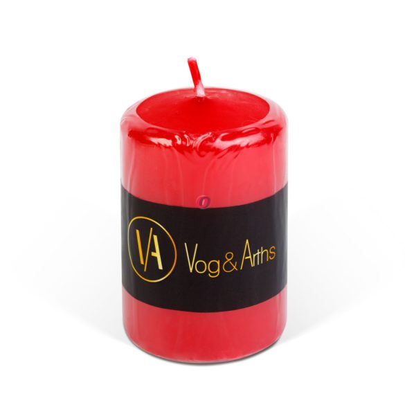 Adventi Gyertya - piros, illatmentes - 130 g - 1db