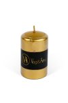 Adventi Gyertya - arany, illatmentes - 130 g - 1db