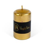 Adventi Gyertya - arany, illatmentes - 130 g - 1db