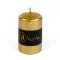 Adventi Gyertya - arany, illatmentes - 130 g - 1db