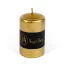 Adventi Gyertya - arany, illatmentes - 130 g - 1db