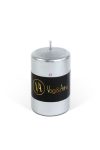 Adventi Gyertya - ezüst, illatmentes - 130 g - 1db