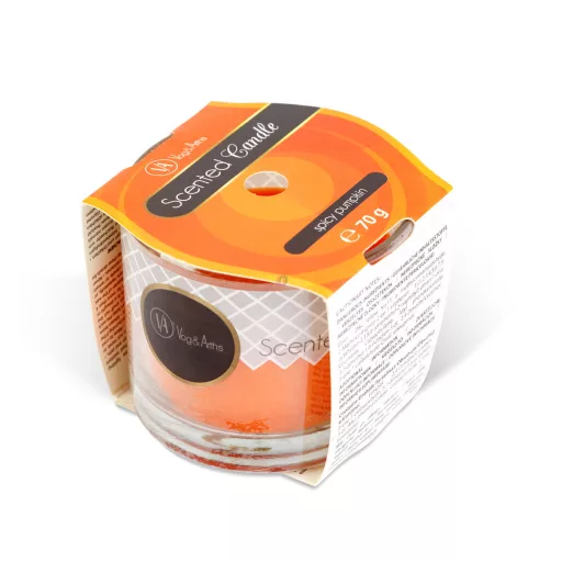 Illatgyertya - fűszeres sütőtök - 70 g