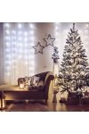 Kültéri Fényfüggöny - 200 db LED - középfehér - hálózati - IP44 - 4,2 m - 8 program