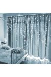 Kültéri Fényfüggöny - 100 db LED - hidegfehér - hálózati - IP44 - 2,2 m - 8 program