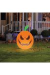 Felfújható halloween-i világító tök - 40 cm