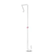Ajtódísz tartó - 35 cm - műanyag - átlátszó