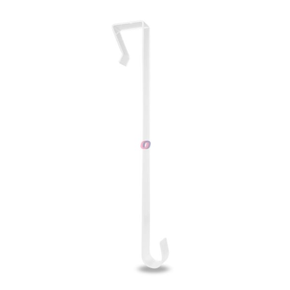Ajtódísz tartó - 35 cm - műanyag - átlátszó
