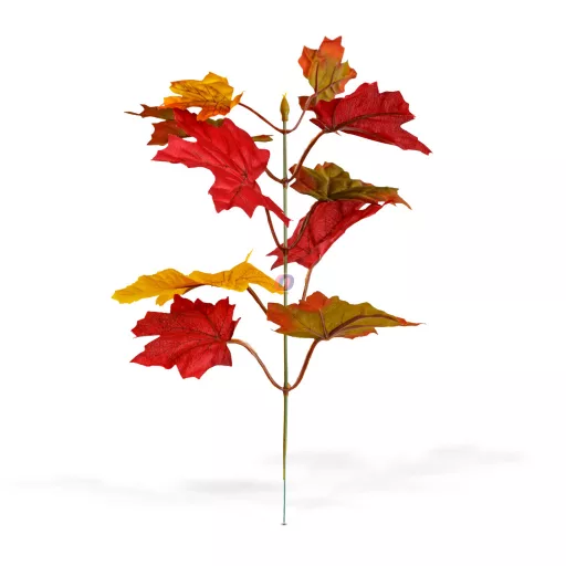 Őszi dekoráció - falevél - 30 cm - betűzős