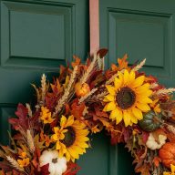 Ajtódísz tartó fém kampó matt barna Ajtódísz tartó fém kampó matt barna