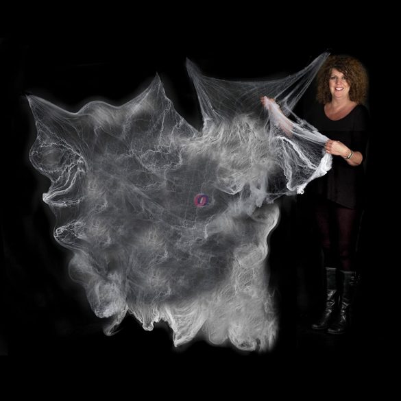 XL Prémium halloweeni pókháló 30 gr + 2 pók