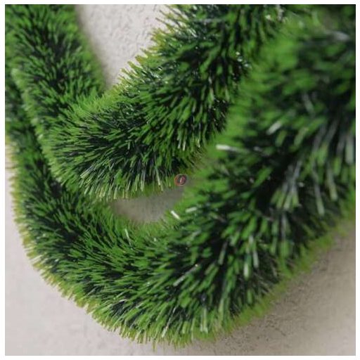 6m fenyő girland extra duci boa ombre zöld