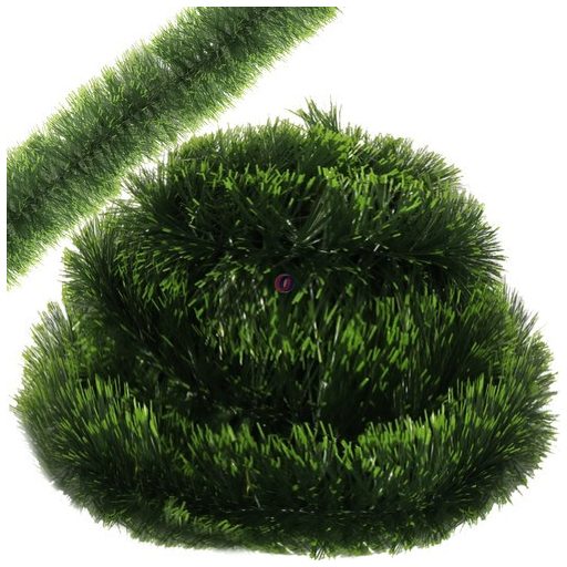 6m fenyő girland extra duci boa ombre zöld